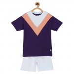Miniklub Lounge Wear - Purple/Blue, 2-3yr